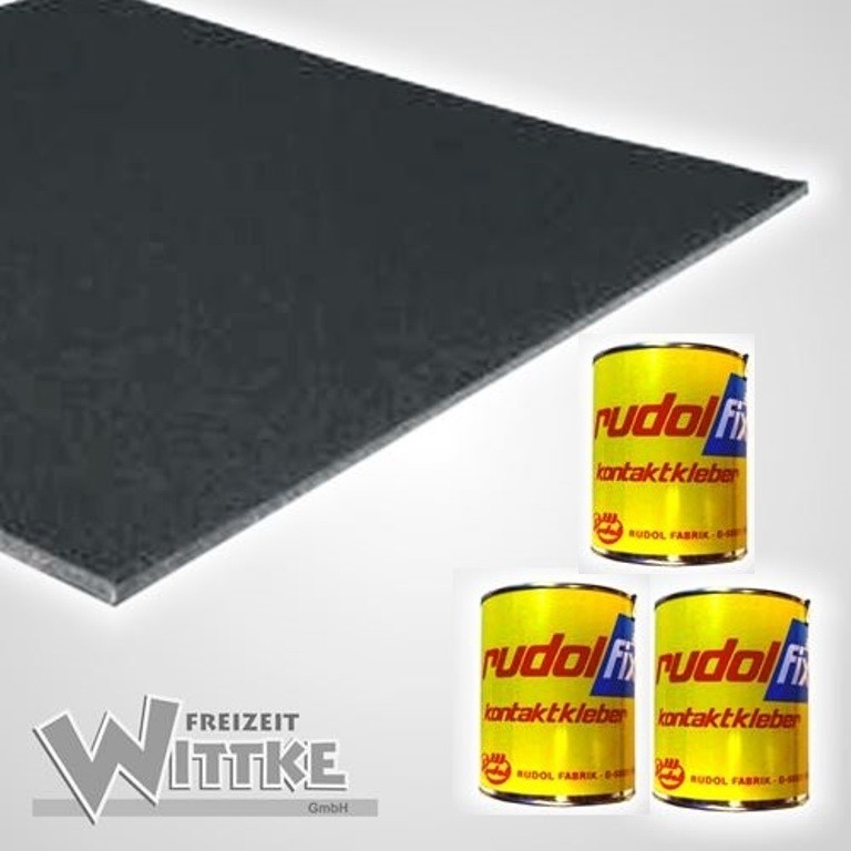 X-Trem Isolator 200 X 100 Cm 10mm 5er Set Inkl. 3 X Rudolfix Kontaktkleber 333 - 640g