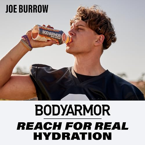 BODYARMOR ZERO Sugar Sports Drink Orange, 16 Fl Oz (pack of 12) thumbnail