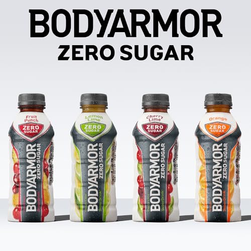 BODYARMOR ZERO Sugar Sports Drink Orange, 16 Fl Oz (pack of 12) thumbnail