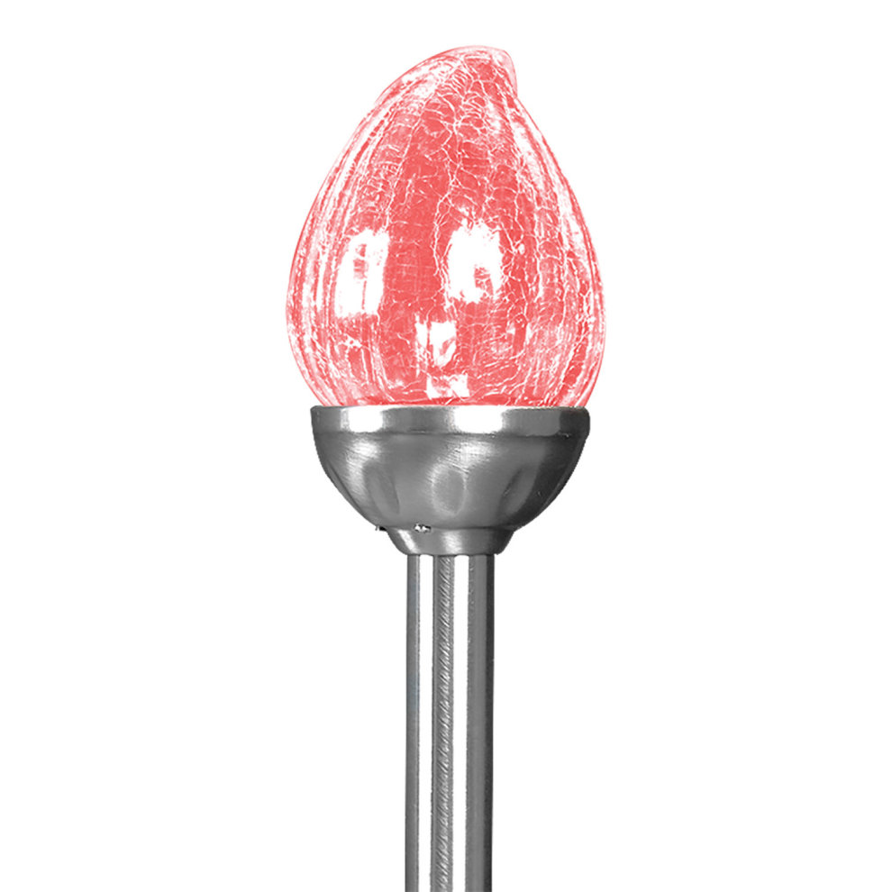 Solar Powered Flame Light Colour Changing LED Lamp Home Garden Decor Lighting thumbnail