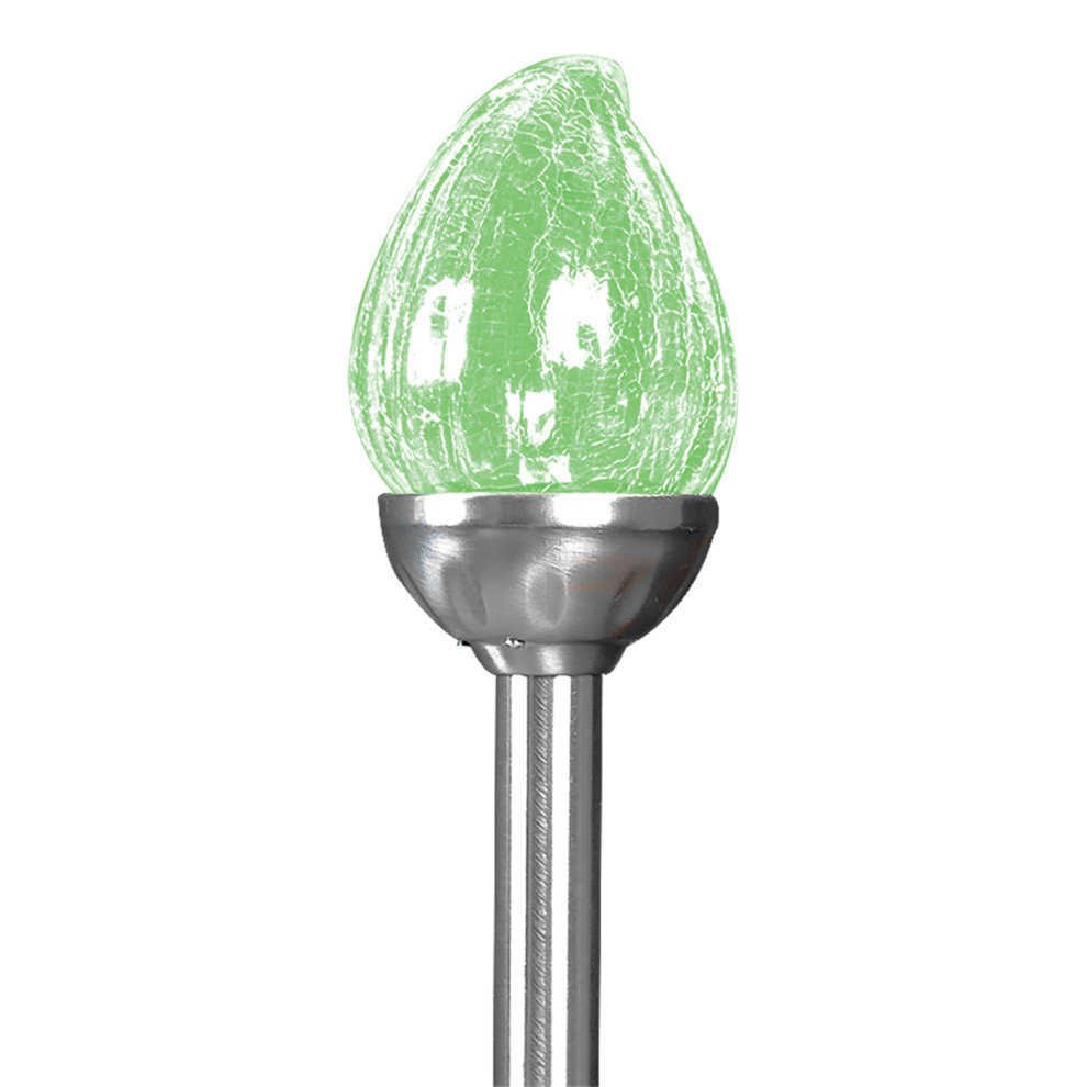 Solar Powered Flame Light Colour Changing LED Lamp Home Garden Decor Lighting thumbnail