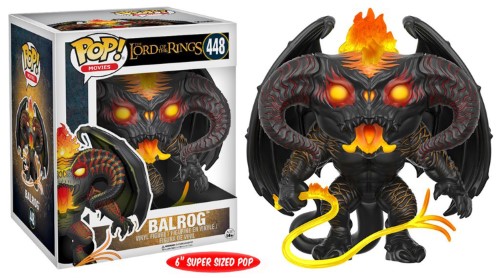 Collectible Toy Funko Movies the Lord of the Rings Balrog 6 Inch Pop! Vinyl Figure (Multipack of 6)