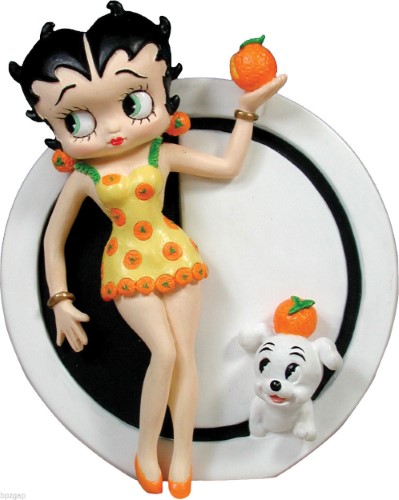 Betty Boop Letter O Collectible Figurine #6755
