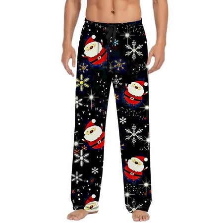 GWAABD Sweat Pants Men Mens Casual Pants Pajama Pants with Drawstring and Pockets Gift