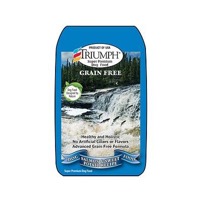 Triumph Grain-Free Salmon & Sweet Potato Recipe Dry Dog Food, 14-lb Bag