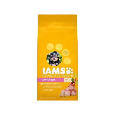 Iams ProActive Health Smart Puppy Small & Toy Breed Dry Dog Food, 6-lb Bag