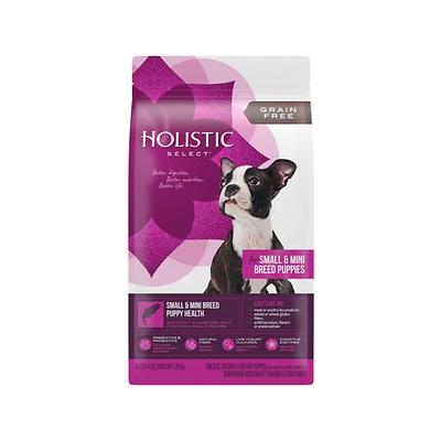 Holistic Select Small & Mini Breed Puppy Health Anchovy, Sardine & Chicken Meals Recipe Dry Dog Food, 4-lb Bag