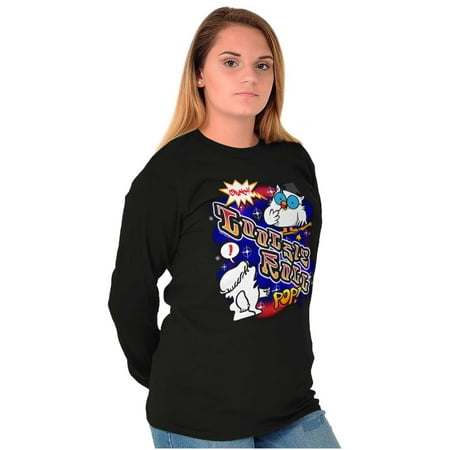Airbrushed Tootsie Roll Pop Crunch Long Sleeve TShirt Men Women Brisco Brands 3X