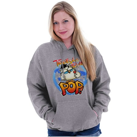 Airbrushed Tootsie Roll Pop Mascot Unisex Plus Size Hoodie Brisco Brands 4X