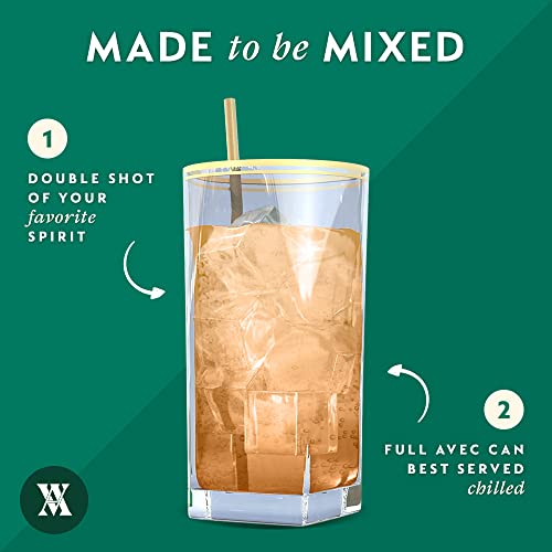 AVEC Jalapeño & Blood Orange Soda & Mixer - 12 Pack, 8.45 Oz | Sweet & Spicy Flavor Sparkling Water Seltzer Cans | Botanical Fresh Juice Cocktail Mix thumbnail