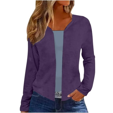 QUYUON Cardigans for Women 2023 Discount Long Sleeve Long Black Cardigans for Women Polyester Lightweight Cardigan Cardigan Jacket Style Q-2292 Winter