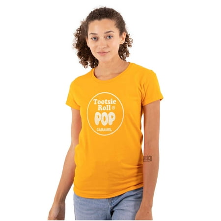 Tootsie Roll Pop Caramel Flavored Women S T Shirt Ladies Tee Brisco Brands L