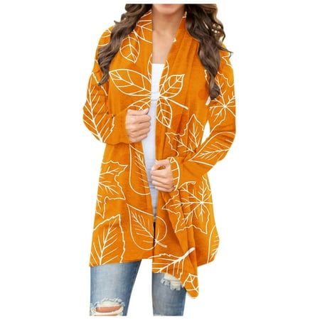 QUYUON Plus Size Cardigan Sale Long Sleeve Long Sweater Cardigan Women Polyester Plus Size Cardigans Cardigan Jacket Style Q-4542 Winter Knit Sweater 