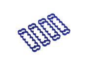 Alphacool Eiskamm Alu X14 - 4mm Blue - 4 Pcs
