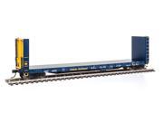 Walthers Proto HO Scale 50' CC&F Bulkhead Flatcar Ontario Northland/on #4542