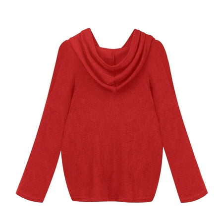 LBLOE Women S Lightweight Long-Sleeve V-Neck Solid Color Tunic Sweater Tops (Available in Plus Size)