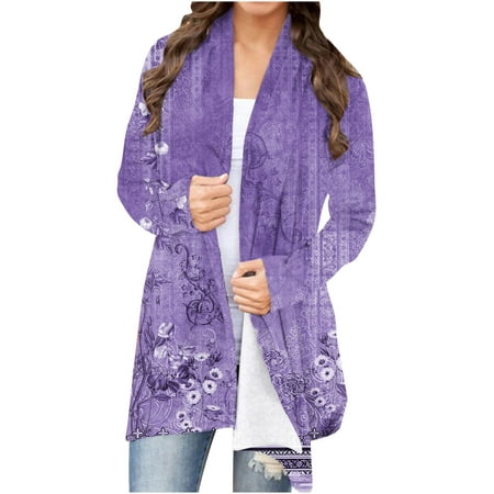 QUYUON Oversized Cardigan Sweaters for Women Sale Long Sleeve Oversized Cardigan Long Cardigans Sweaters for Women Cardigan Jacket Style C-3619 Fall C