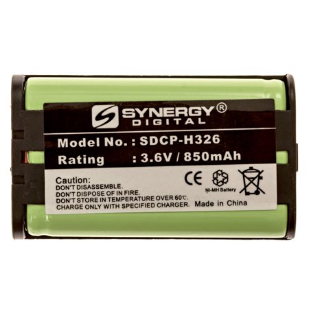 Panasonic KX-2312 Cordless Phone Battery Ni-MH, 3.6 Volt, 850 MAh, Ultra Hi-Capacity Battery - Replacement Battery for PANASONIC HHR-P104, Type 29, So