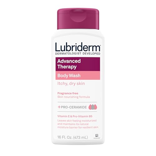 Lubriderm Advanced Therapy Body Wash - 16 Fl Oz: Moisturizing, Contains Ceramides, for Normal & Sensitive Skin, Plastic Bottle