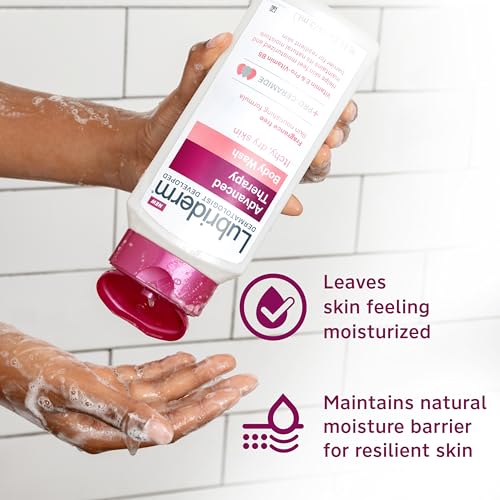 Lubriderm Advanced Therapy Body Wash - 16 Fl Oz: Moisturizing, Contains Ceramides, for Normal & Sensitive Skin, Plastic Bottle thumbnail