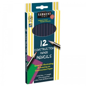 6 Packs: 6 Packs 12 Ct. (432 Total) Sargent Art Construction Paper Colored Pencils | Michaels