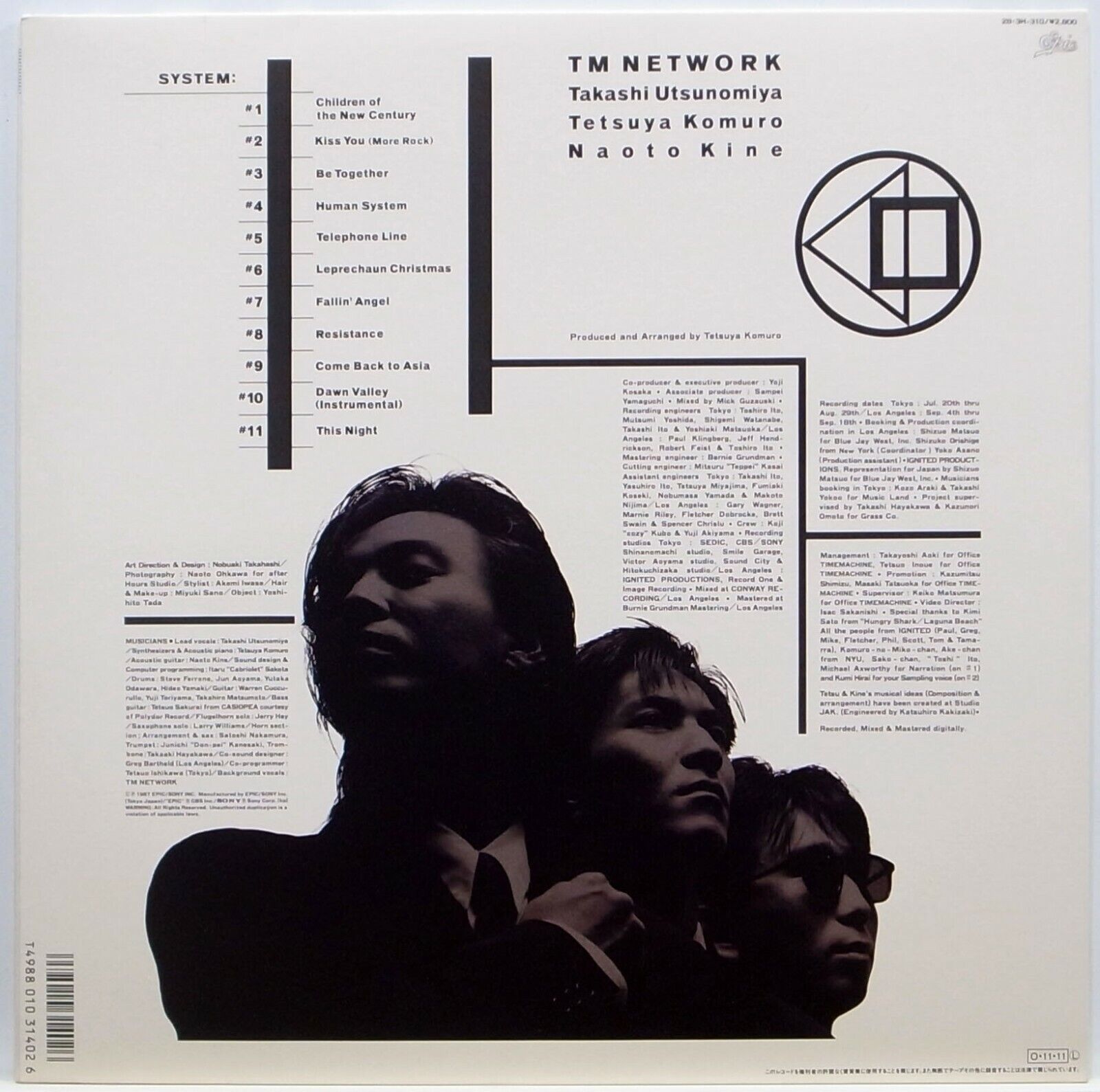Tm Network / Tetsuya Komuro / Humansystem / Epic Sony Japan 28 3h-310 thumbnail
