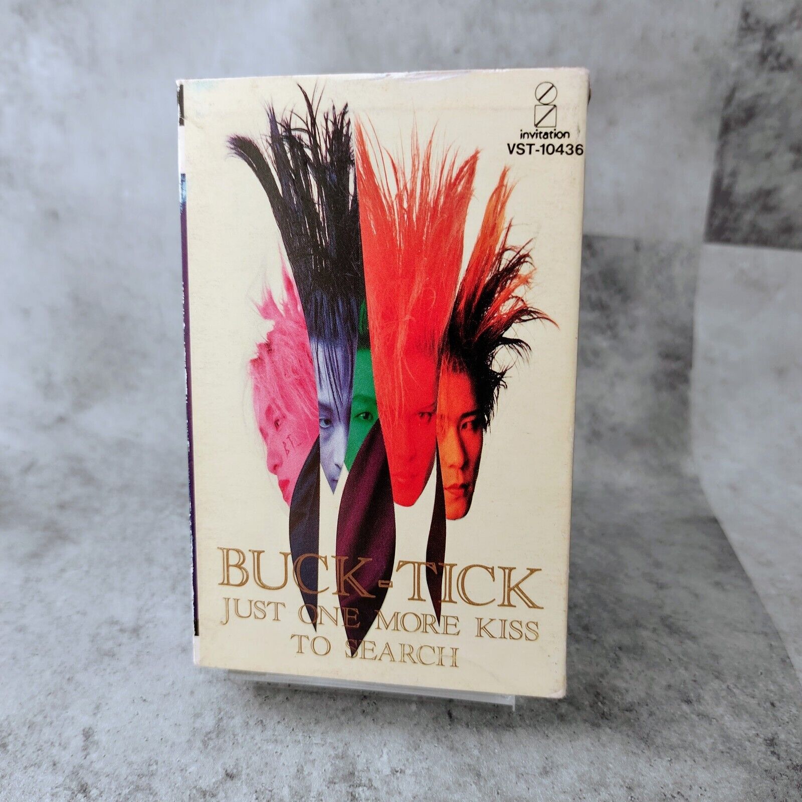Buck-Tick Single Cassette Tape Just One More Kiss Super Rare