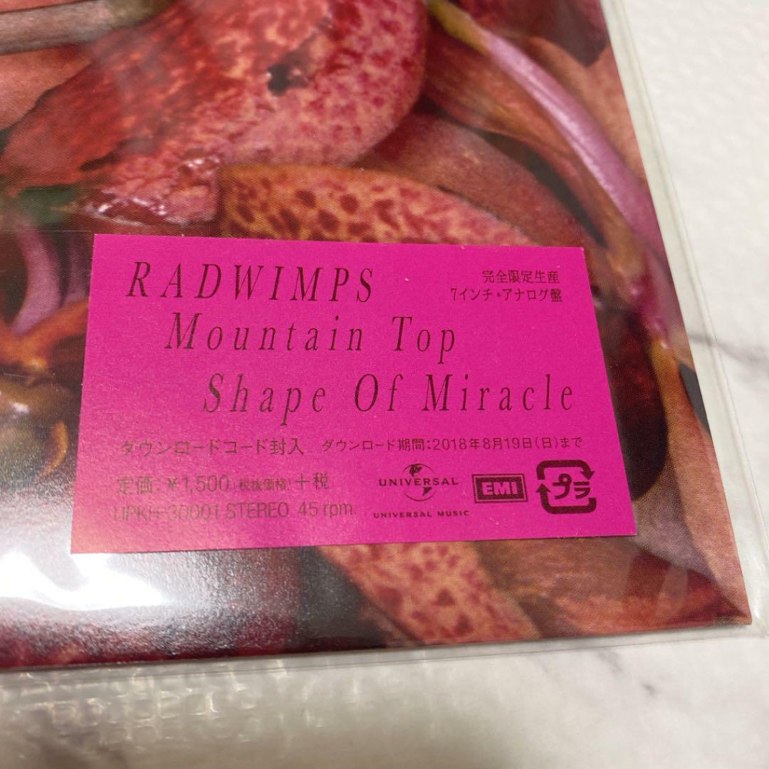 RADWIMPS / Mountain Top 7