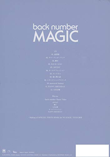 Back Number thumbnail