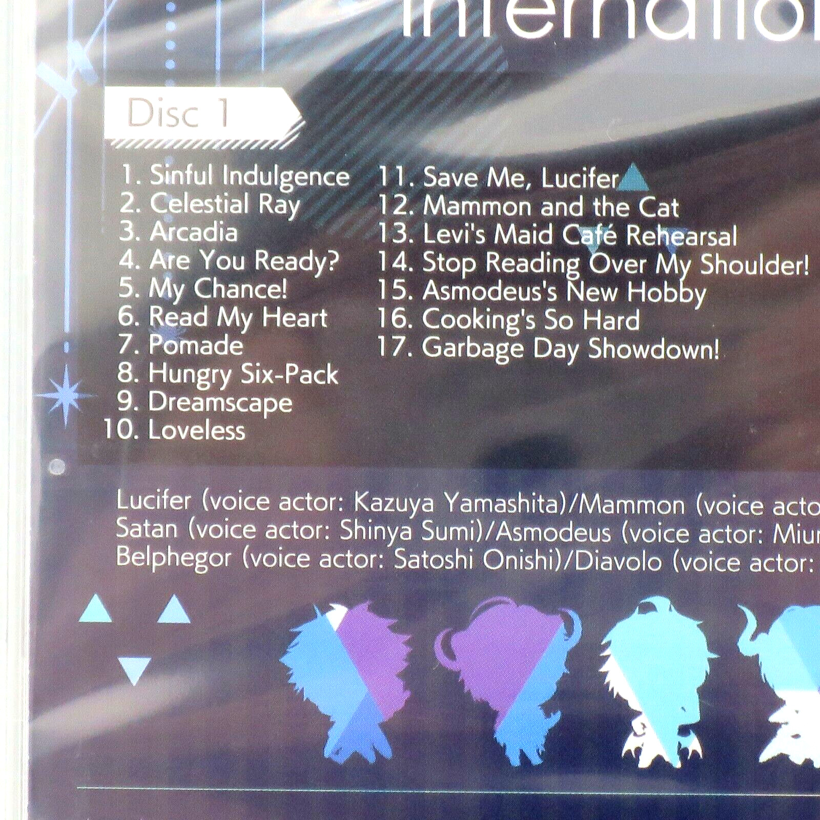 Obey Me! the Album International Edition Soundtrack 2CDs Brand New thumbnail