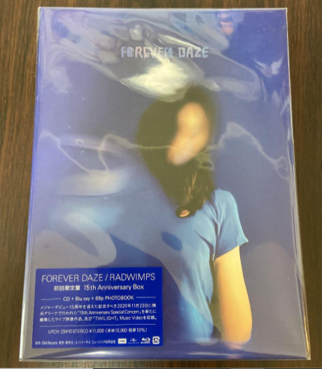 RADWIMPS FOREVER DAZE 15th Anniversary Box Limited Edition CD Blu-ray J-POP New
