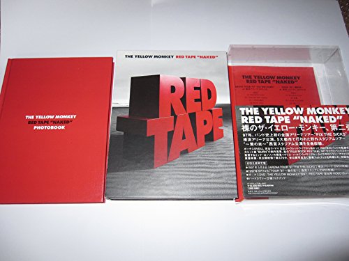 Yellow Monkey - Red Tape Naked (5DVDS+PHOTOBOOK) [Japan DVD] XT-3270