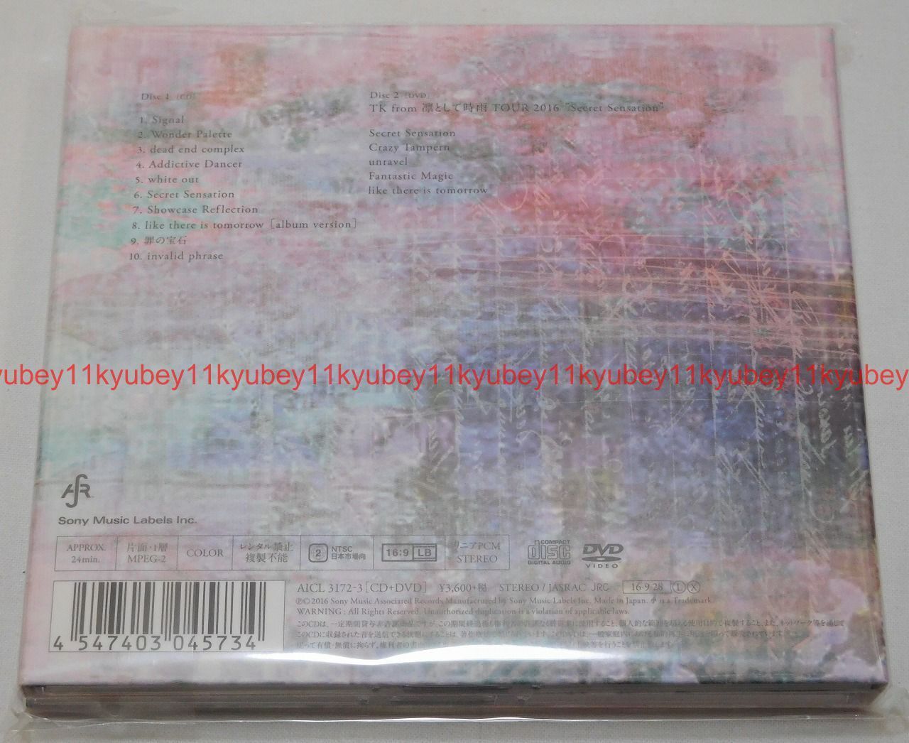TK from Ling Tosite Sigure White Noise First Limited Edition Type B CD DVD Japan thumbnail