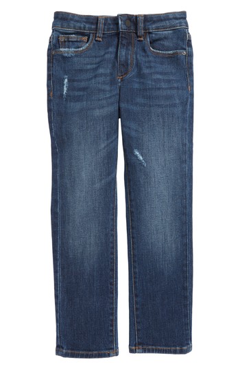 DL1961 Boys' Denim Pants and Jeans Castaway - Blue Castaway Hawke Five-Pocket Skinny Jeans - Boys