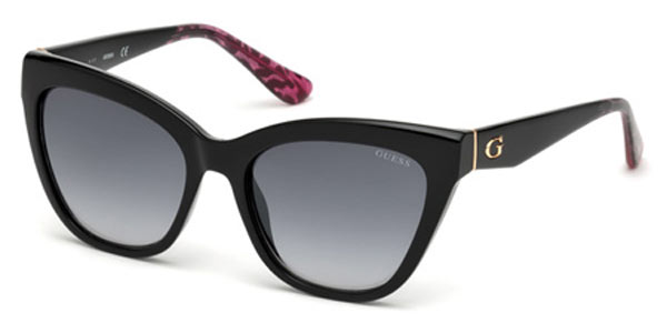 Guess GU 7540 01C Black  Women  Sunglasses