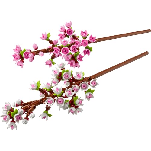 LEGO Cherry Blossoms  Artificial Faux Flowers Set  Valentine S Day Gift Idea  Makes a Great Des thumbnail