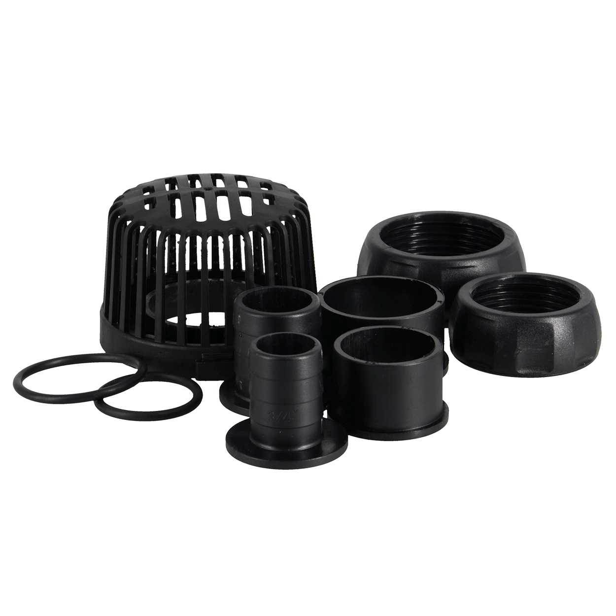 Current USA EFlux DC Flow Pump 1050 Inlet Screen & Barb Outlets