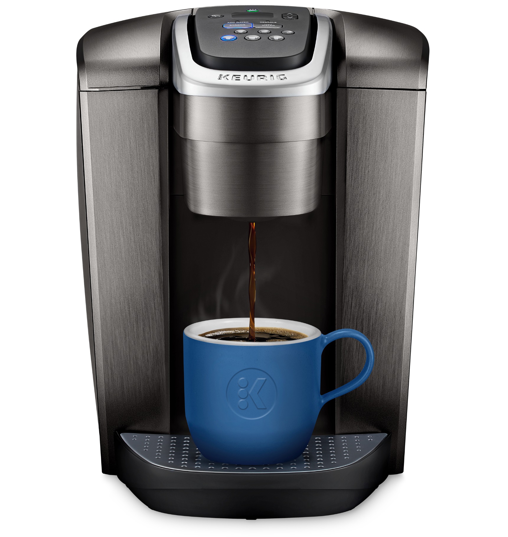 Keurig K-Elite Single-Serve K-Cup Pod Coffee Maker with Iced Coffee Setting - Brushed Slate