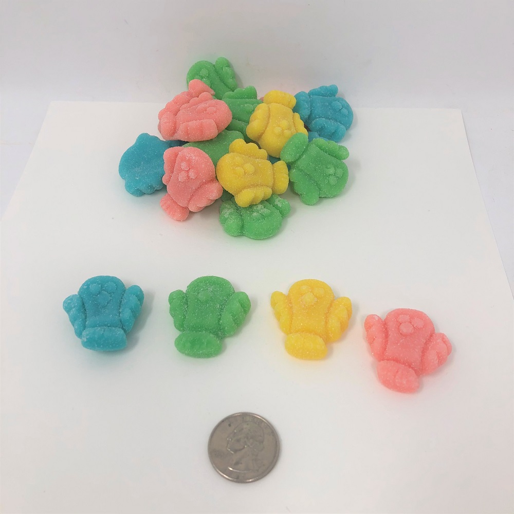 Sanded Gummi Chicks Gummy Sugar Sanded Easter Candy 1 Pound