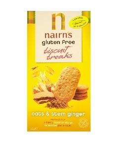 Nairn's Gluten Free Stem Ginger Biscuit Break 160g