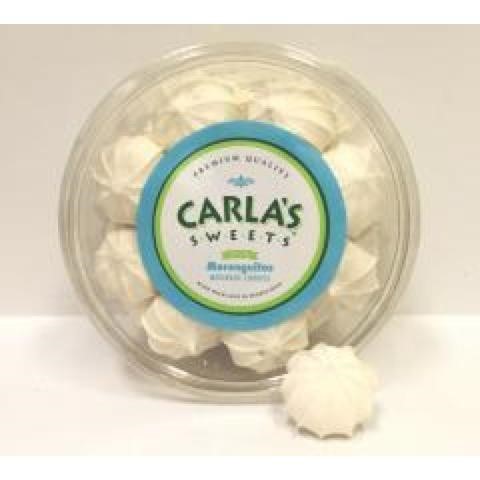 Carla's Sweets "MERENGUITOS" Low Calorie / Fat Free MERINGUES - 5 oz pack