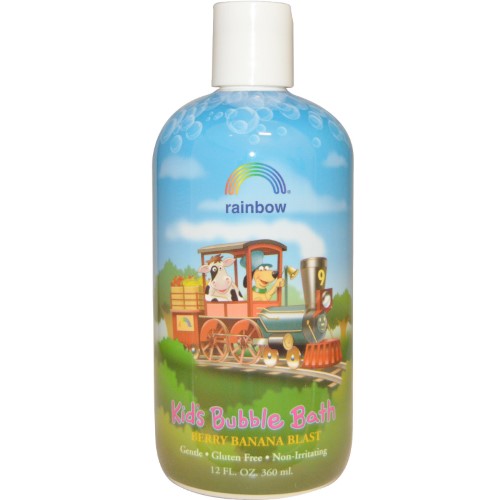 Rainbow Research, Kid's Bubble Bath, Berry Banana Blast, 12 Fl Oz (pack of 6)