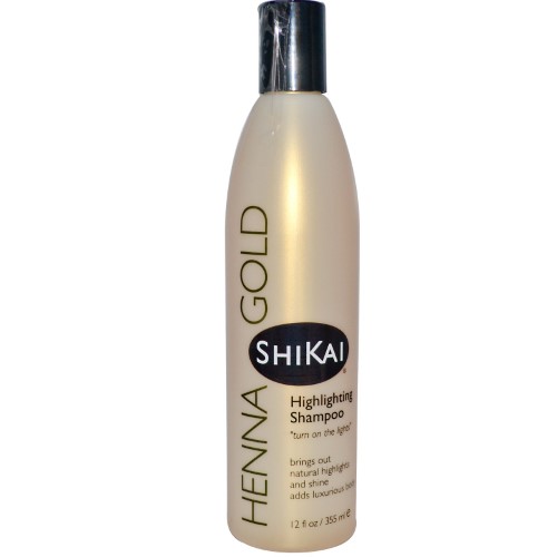 Shikai, Henna Gold, Highlighting Shampoo, 12 Fl Oz (pack of 6)