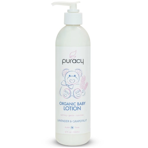 Puracy, Organic Baby Lotion, Lavender & Grapefruit, 12 Fl Oz (pack of 6)