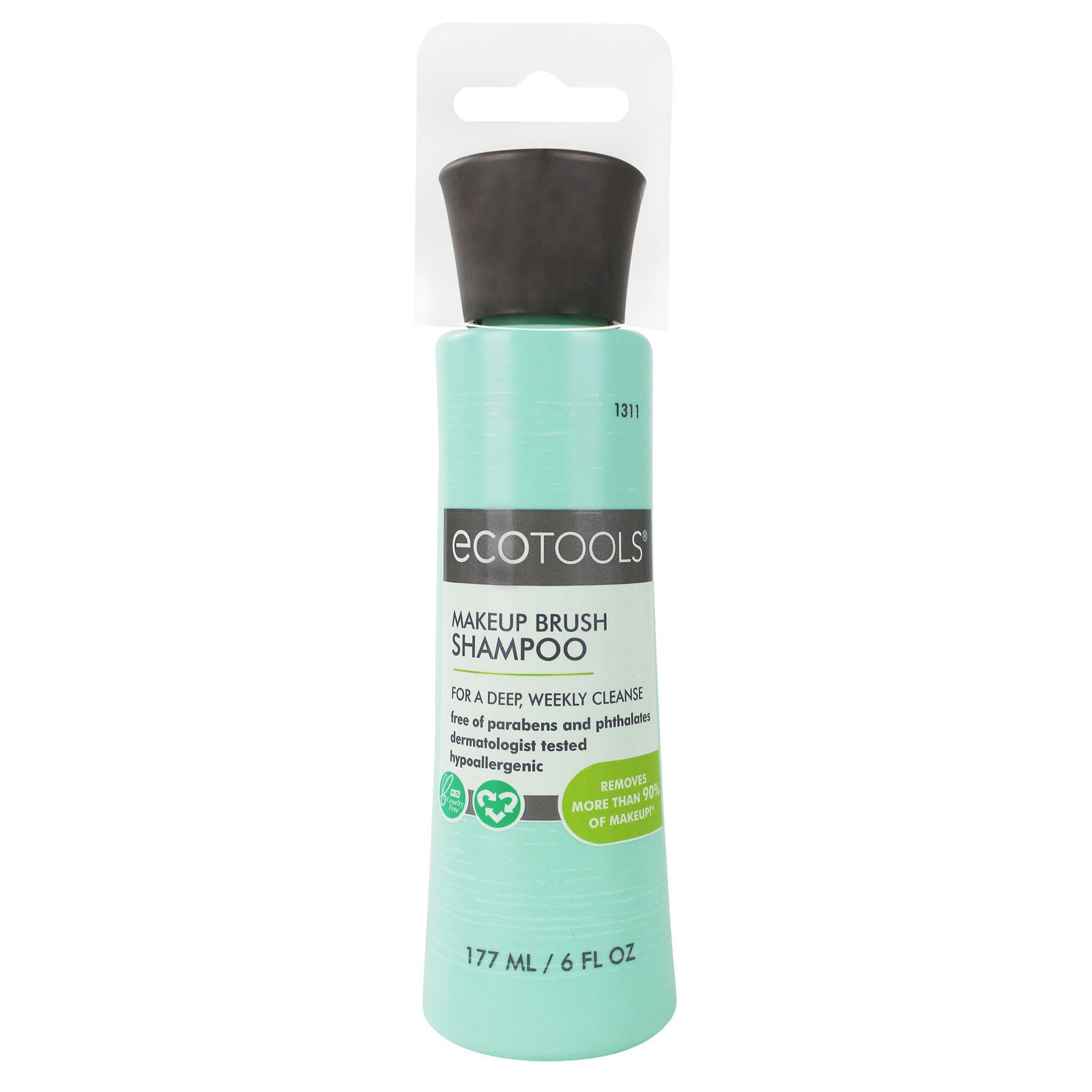 EcoTools, Makeup Brush Shampoo, 6 Fl Oz(pack of 12)