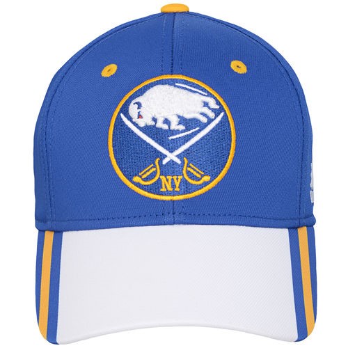 Youth Adidas Blue/White Buffalo Sabres 2018 Winter Classic Structured Flex Hat