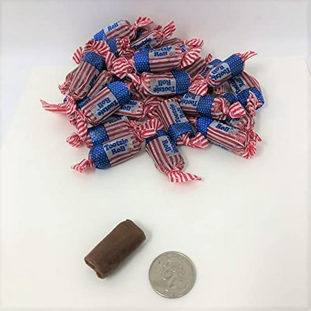 Patriotic Rolls Midgee Flag Wrapped 5 Pound Rolls Bulk Candy