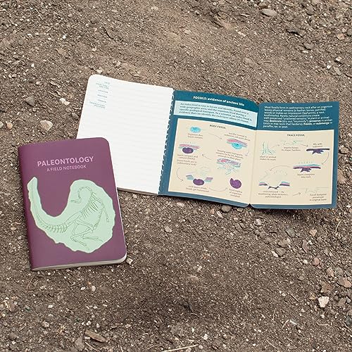 The Unemployed Philosophers Guild Paleontology: a Field Notebook - Passport-Sized Mini Dinosaur Journal thumbnail