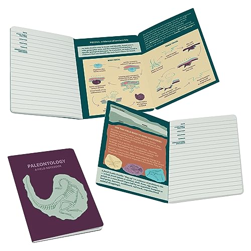 The Unemployed Philosophers Guild Paleontology: a Field Notebook - Passport-Sized Mini Dinosaur Journal thumbnail
