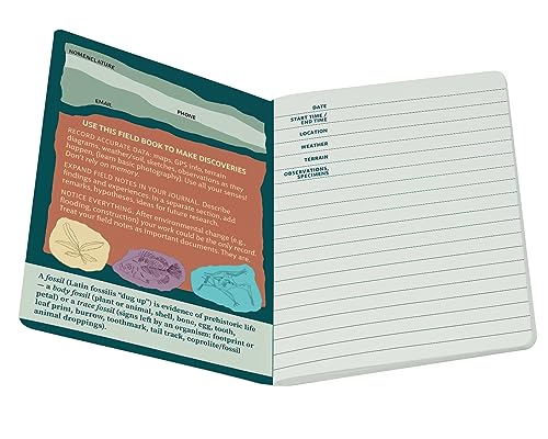 The Unemployed Philosophers Guild Paleontology: a Field Notebook - Passport-Sized Mini Dinosaur Journal thumbnail